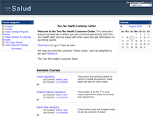 Tablet Screenshot of moodle.twotenhealth.com